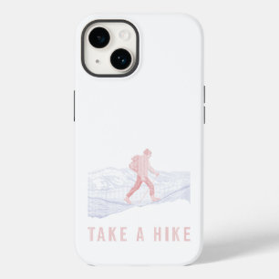 Take a Hike Blue and Red Case-Mate iPhone 14 Case