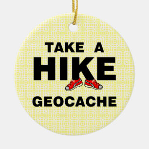 Take A Hike Ceramic Tree Decoration