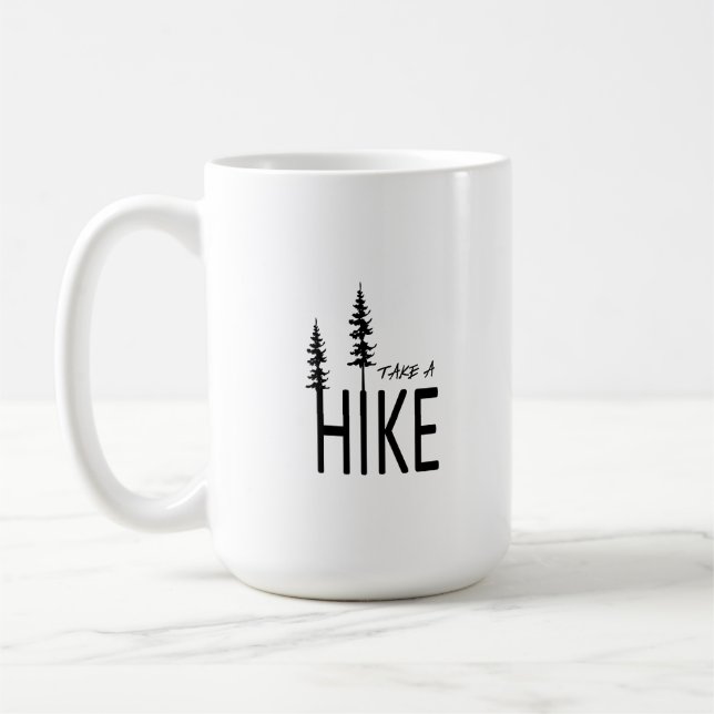 Take a hike coffee mug (Left)