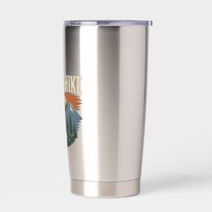 Take A Hike Funny Hiking Mountain Outdoor Design Insulated Tumbler