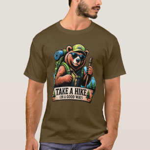 Take a Hike Hiking Bear T-Shirt