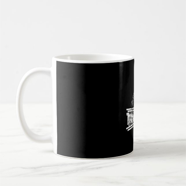 Take a hike - hiking quote hiker  coffee mug (Left)