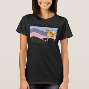 Take A Hike Icelandic Sheepdog Funny Graphic Hikin T-Shirt