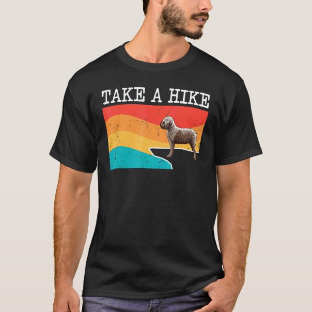 Take A Hike Lagotti Romagnoli Graphic Hiking T-Shirt (Front)