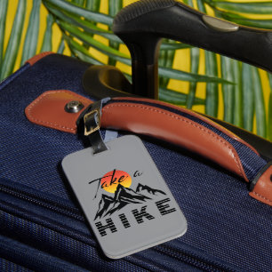 Take A Hike Luggage Tag