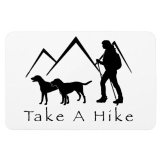 Take a Hike Magnet- Mutts/Mixes Magnet