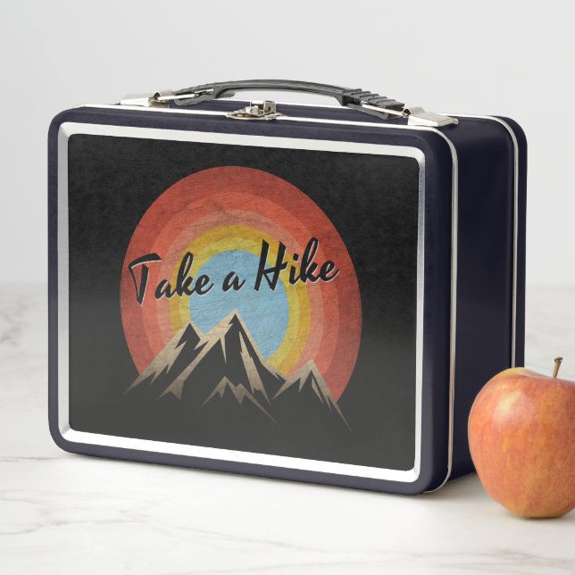 TAKE A HIKE METAL LUNCH BOX (In Situ)
