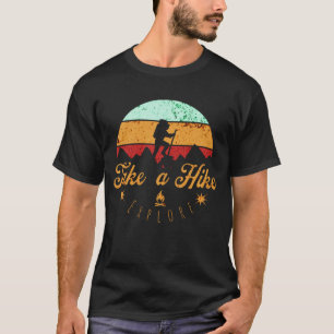 Take A Hike, Mountains, Outdoors, Nature, Vintage T-Shirt