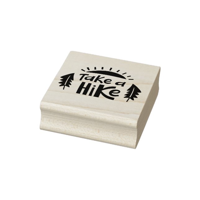 Take a Hike Rubber Stamp (Stamp)