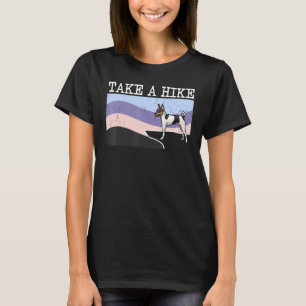 Take A Hike Toy Fox Terrier Graphic Hiking T-Shirt