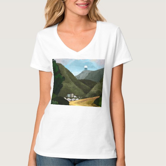 Take a hike. Women's V-neck T-Shirt (Front)