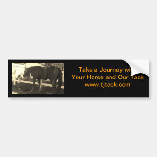 Take a Journey Tack Bumper Sticker