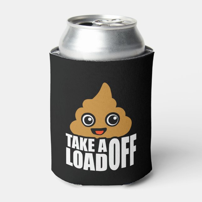 Take a Load Off Can Cooler (Can Front)
