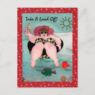 Take a Load Off! Postcard