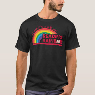 Take A Look It'S In A Book Reading Book Vintage Ra T-Shirt