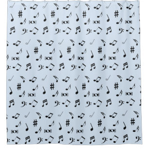 Take A Note Shower Curtain
