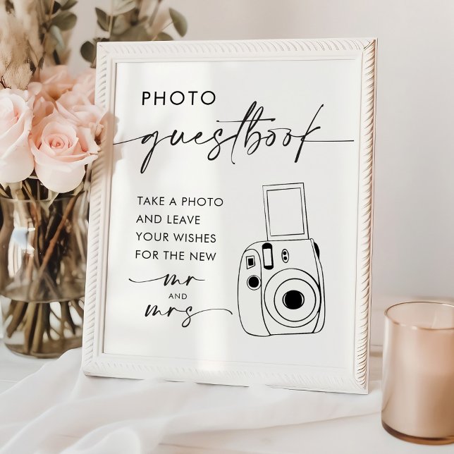 Take a Photo Wedding Guestbook Sign (Creator Uploaded)
