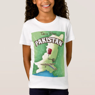 Take a plane Pakistan travel poster T-Shirt