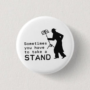 Take a Stand 3 Cm Round Badge