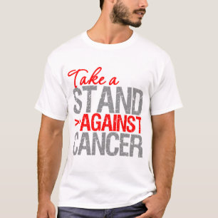 Take a Stand Against Cancer - Oral Cancer T-Shirt