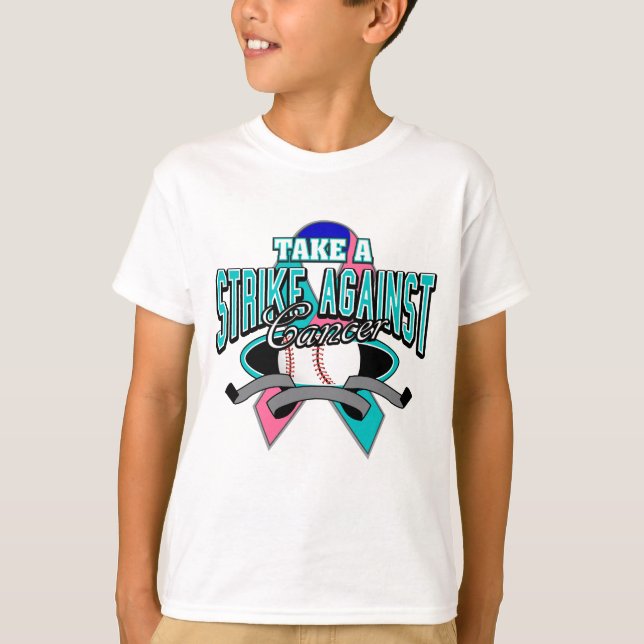 Take a Strike Against Thyroid Cancer T-Shirt (Front)