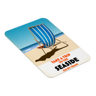 Take a trip to the seaside magnet