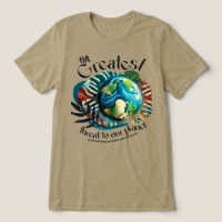 Take Action, Don't Wait - Save Our Planet T-Shirt