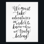 Take Adventures | Art Print<br><div class="desc">Modern Art Prints from Fine and Dandy Paperie! Simply frame and display.</div>