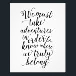 Take Adventures | Art Print<br><div class="desc">Modern Art Prints from Fine and Dandy Paperie! Simply frame and display.</div>