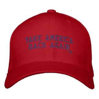 TAKE AMERICA BACK AGAIN EMBROIDERED HAT