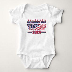 Take America Back Trump 2024 Baby Bodysuit