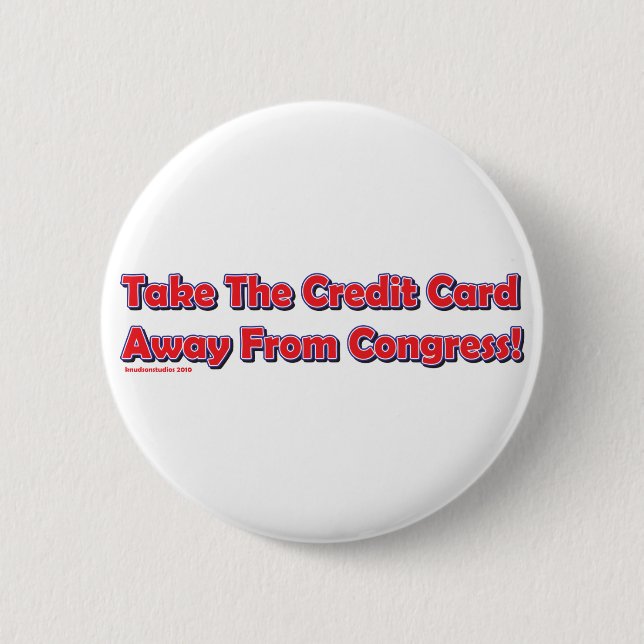 Take-Away 6 Cm Round Badge (Front)
