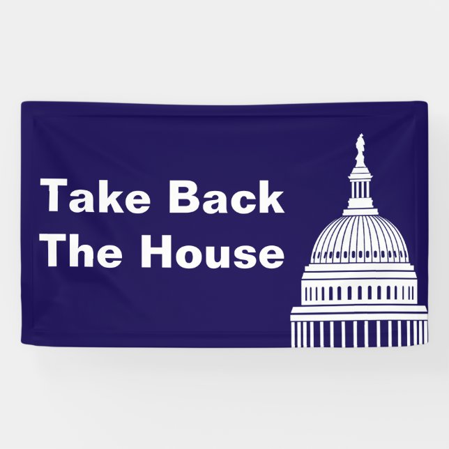 Take Back The House of Representatives Banner (Horizontal)