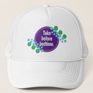Take before bedtime Slant Spots Trucker Hat