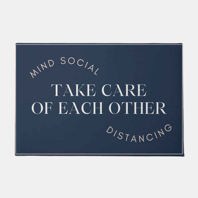 TAKE CARE OF EACH OTHER DOORMAT (Front)