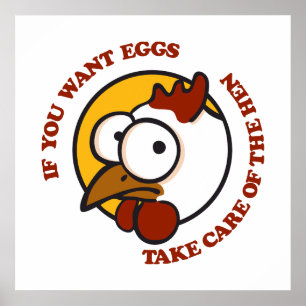 Take care of the hen 1 poster