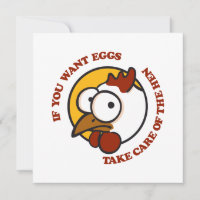 Take care of the hen 1