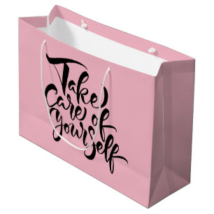 Take Care of Yourself 2 Large Gift Bag