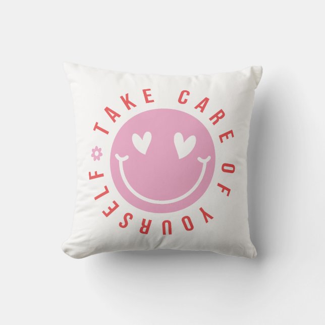 Take care of yourself cushion (Front)