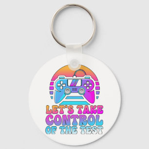 Take Control Of The Test - Game Lovers Testing Day Key Ring