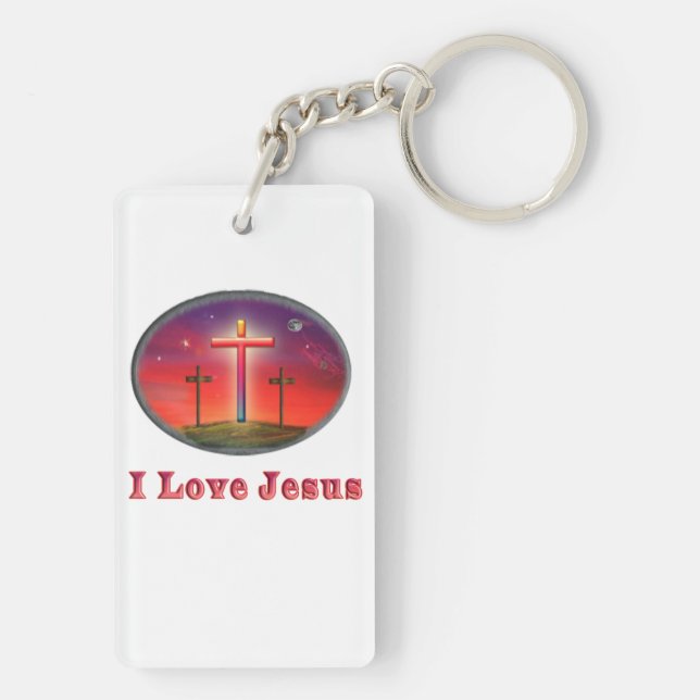 take delight in the Lord Key Ring (Back)