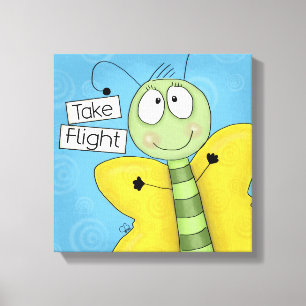 Take Flight Butterfly Canvas Print