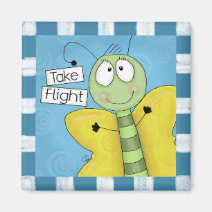 Take Flight Butterfly Magnet