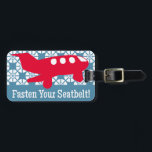Take Flight, Kiddo! Luggage Tag<br><div class="desc">Need help customising this? 
 Email me at art@ruby-door.com</div>