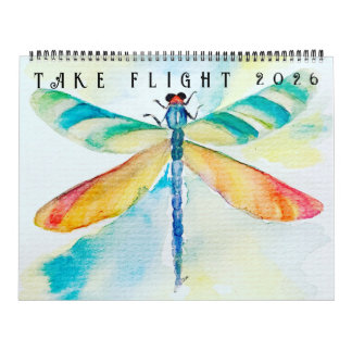 Take Flight Two Page Calendar (12-month)