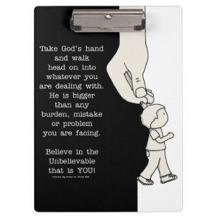 Take God’s Hand Clipboard