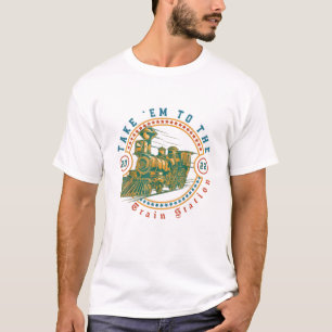Take Him To The Train Station Vintage T-Shirt