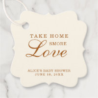 Take Home Smore Love Elegant Ivory Baby Shower