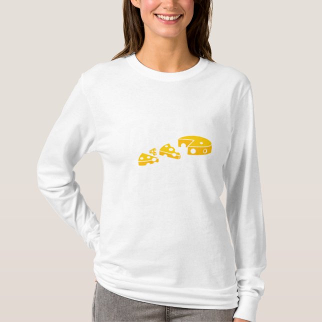 Take It Cheesy - Fun Cheese Print for Cheese Lover T-Shirt (Front)