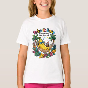 Take It Easy – Chill Banana Vibes T-Shirt